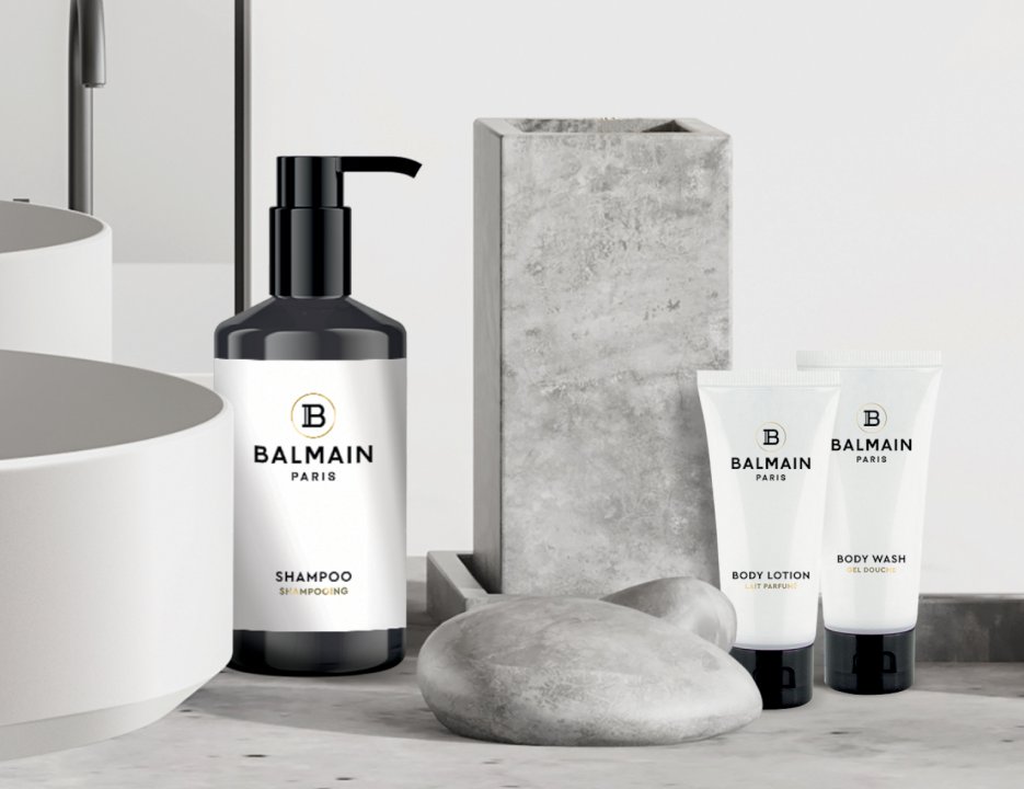 Balmain hotel discount amenities